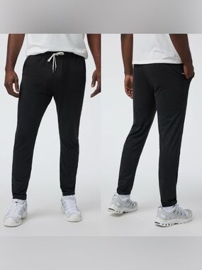 NEW Vuori Ponto Performance Pant 30" black Heather XL